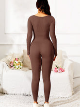 Load image into Gallery viewer, SculptFlex Long Sleeve Active Jumpsuit