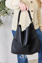 Load image into Gallery viewer, Vegan Leather Handbag with Pouch
