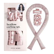 Load image into Gallery viewer, Heatless Hair Curling Set with Clips
