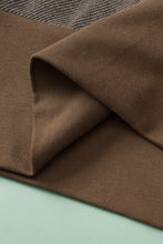 Load image into Gallery viewer, Modern Color Block Notched Collar Blouse
