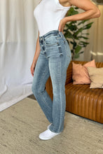 Load image into Gallery viewer, Mid-Rise Bootcut Jeans | Full-Size Denim for All-Day Comfort

