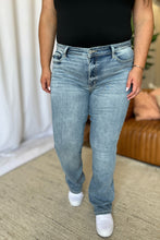 Load image into Gallery viewer, Mid-Rise Bootcut Jeans | Full-Size Denim for All-Day Comfort
