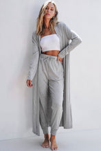 Load image into Gallery viewer, Cozy Chic Long Cardigan &amp; Legging Set
