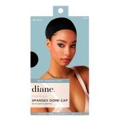 Load image into Gallery viewer, Diane Spandex Dome Cap Black
