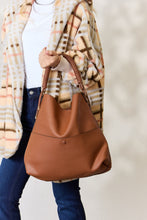 Load image into Gallery viewer, Vegan Leather Handbag with Pouch
