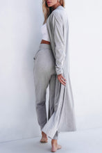 Load image into Gallery viewer, Cozy Chic Long Cardigan &amp; Legging Set
